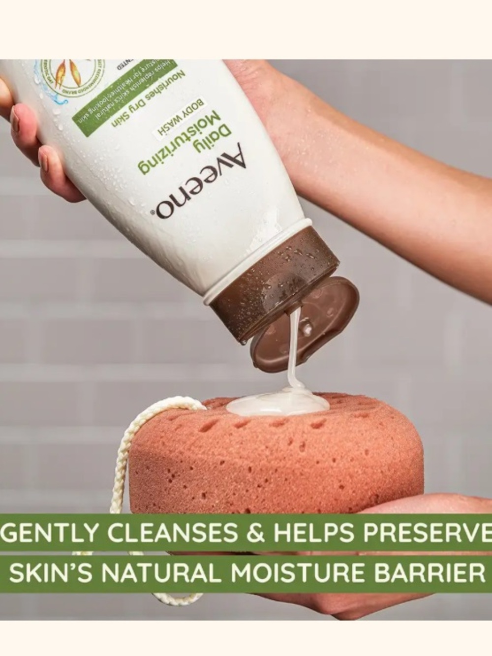 Aveeno Daily Moisturizing Oat Body Wash for Normal to Dry Skin 18 fl oz. - Picture 2 of 5